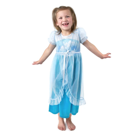 Little Adventures Nightgown With Robe - Ice Princess - Size 10