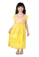 Little Adventures Nightgown With Robe - Yellow Beauty - Size 2
