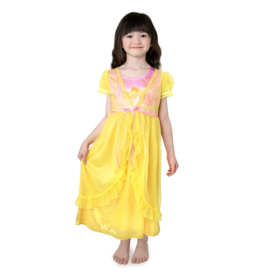 Little Adventures Nightgown With Robe - Yellow Beauty - Size 2