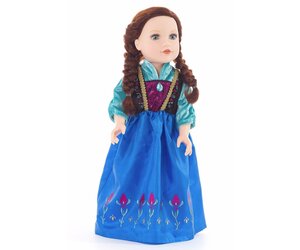 Little Adventures Doll Dress Alpine Princess - Watkins Party Store