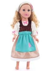 Little Adventures Doll Dress Cinderella Day Dress