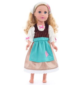Little Adventures Doll Dress Cinderella Day Dress