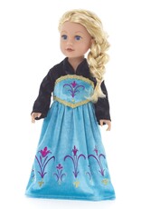 Little Adventures Doll Dress Ice Queen Coronation