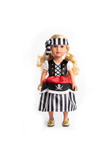 Little Adventures Doll Dress - Pirate w/ Headband