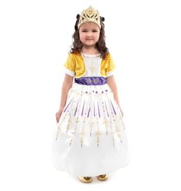 Little Adventures Alpine Harvest  Princess Dress - Small