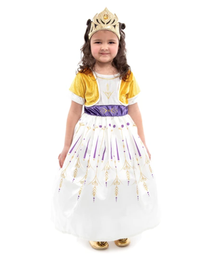 Little Adventures Alpine Harvest  Princess Dress - X-Large