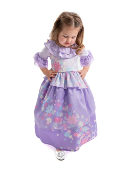 Little Adventures Flower Princess Dress - Large