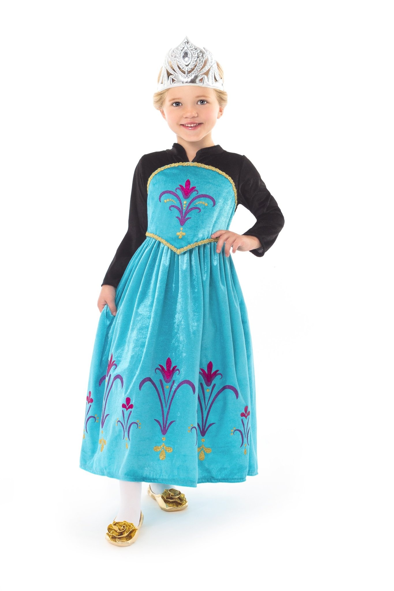 Little Adventures Ice Queen Coronation Dress - Small