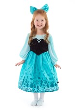 Little Adventures Mermaid Day Dress with Bow - Small