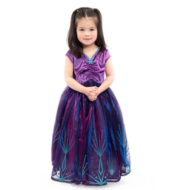 Little Adventures Purple Ice Princess Dress - X-Large