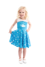 Little Adventures Twirl Dress - Ice - Size 4