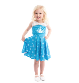 Little Adventures Twirl Dress - Ice - Size 4