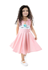 Little Adventures Twirl Dress - Unicorn - Size 4