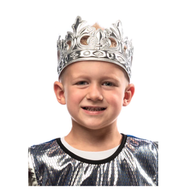 Little Adventures Prince Soft Crown  - Silver