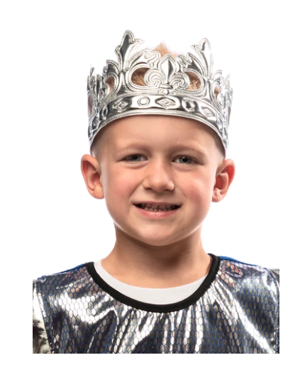 Little Adventures Prince Soft Crown  - Silver