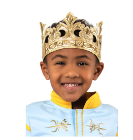 Little Adventures Prince Soft Crown  - Gold