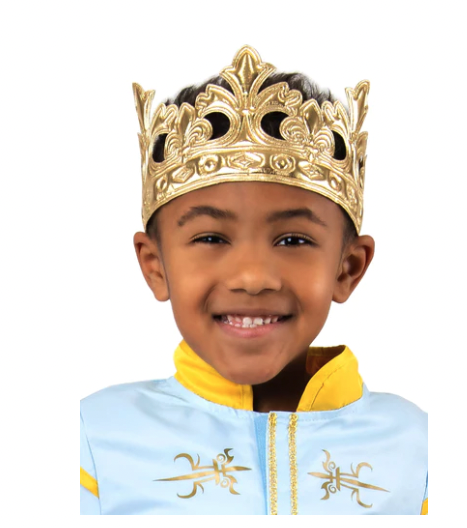 Little Adventures Prince Soft Crown  - Gold