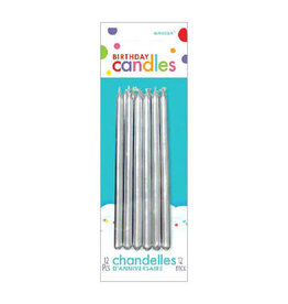 Candles - Silver Taper - 5"
