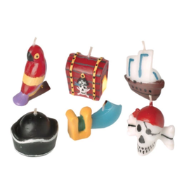 US Toy Pirate Birthday Cake Candles