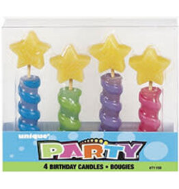 Unique Candles - Star Top