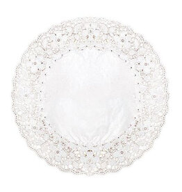 Doilies - Foil Silver 10.5" 6pc