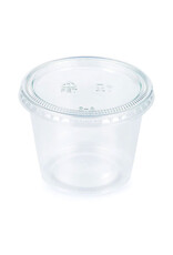 Creative Converting Portion Cup with Lid - 5.5oz - 16ct