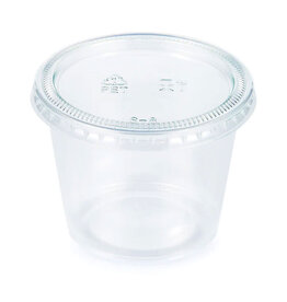Creative Converting Portion Cup with Lid - 5.5oz - 16ct