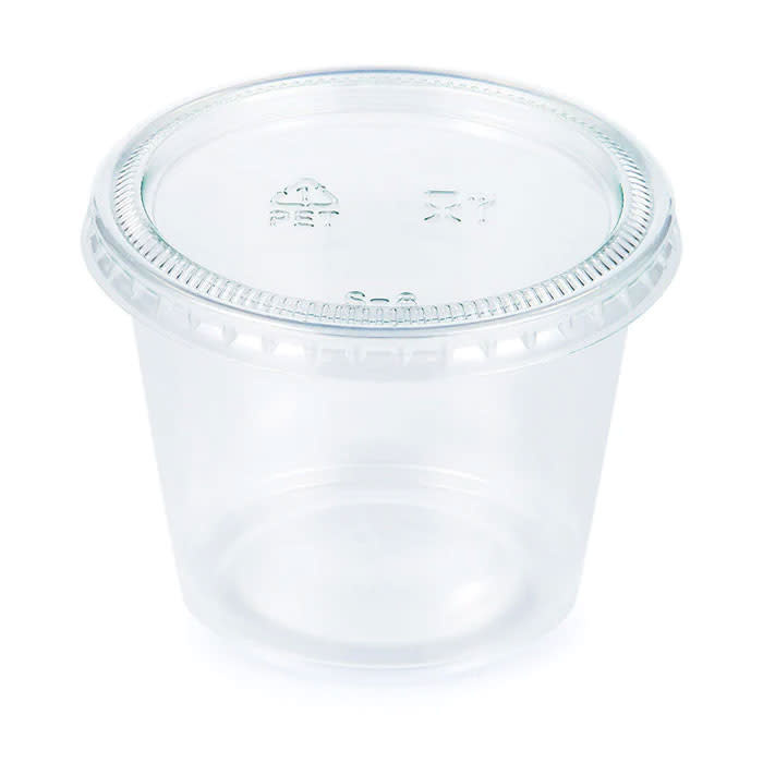 Creative Converting Portion Cup with Lid - 5.5oz - 16ct