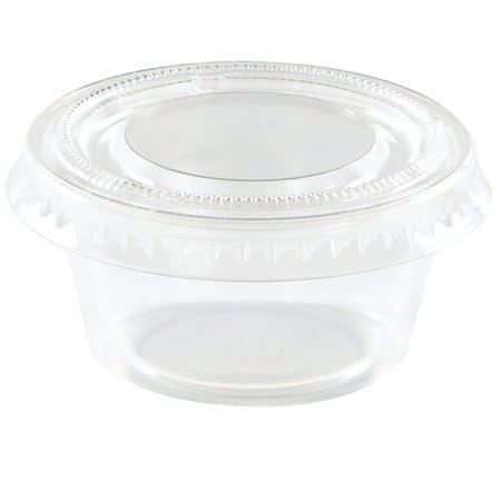Creative Converting Portion Cup with Lid - 2oz