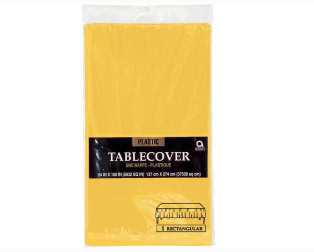 Tablecover  54x108 -Yellow Sunshine