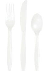 Creative Converting White Assorted Cutlery