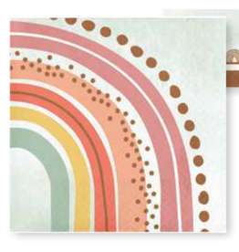 Creative Converting BOHO Rainbow Bev Napkins