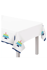 Modern Birthday Plastic Table Cover