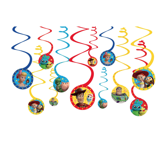 Toy Story 4 - Spiral Decorations