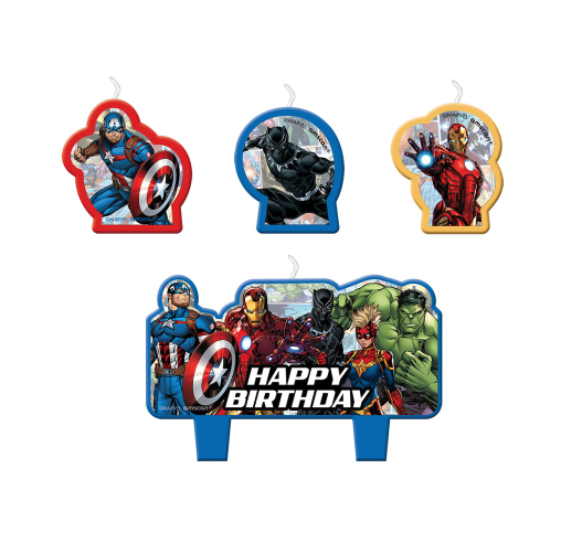 Marvel Avengers Powers Unite™ Birthday Candle Set