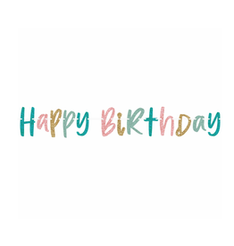 Happy Cake Day Letter Banner