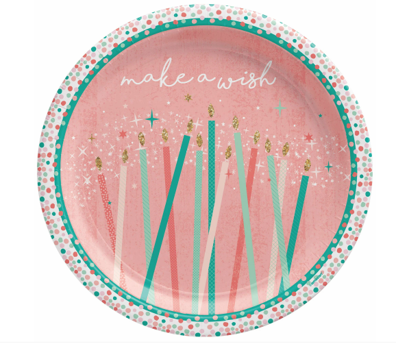 Happy Cake Day 7" Plates