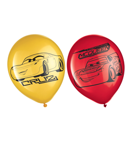 DISNEY CARS 3 Printed Latex Balloons
