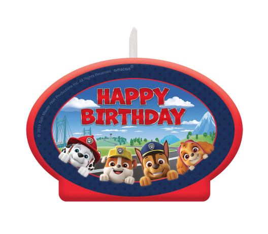 Paw Patrol™ Adventures Birthday Candle