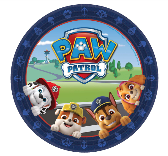 Paw Patrol™ Adventures Round Plates, 9"