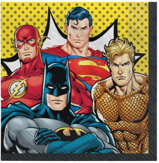 Justice League Heroes Unite™ Luncheon Napkins