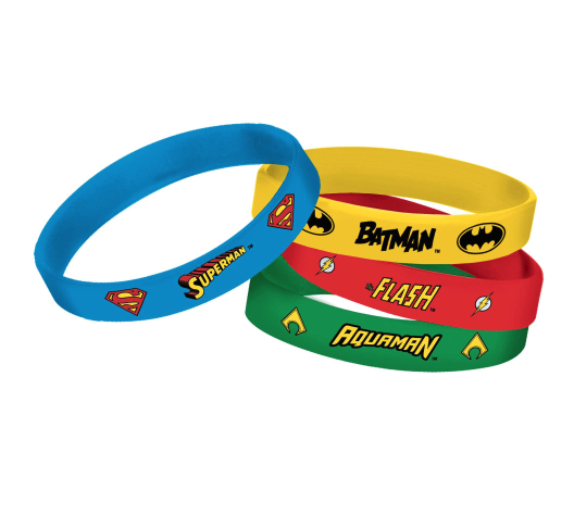 Justice League Heroes Unite™ Rubber Bracelets