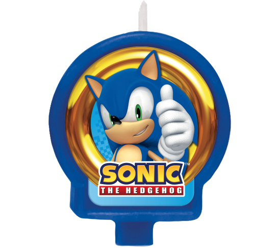 Sonic Birthday Candle