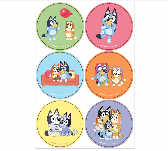 Bluey Stickers