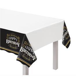 Better with Age Birthday Plastic Table Cover