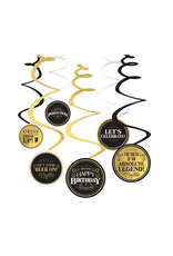 Better with Age Birthday Spiral Decoration Value Pack
