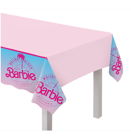 Malibu Barbie Plastic Table Cover