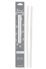 Creative Converting Candle - Skinny Party Candle - White