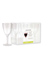 Creative Converting Wine Glass 8oz - 8ct Clear