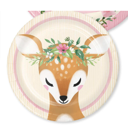 Creative Converting Deer Little One - 7" Plate
